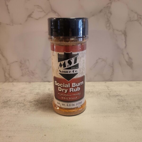 MST Social Burn Dry Rub – Bold, Spicy & Flavorful Seasoning
