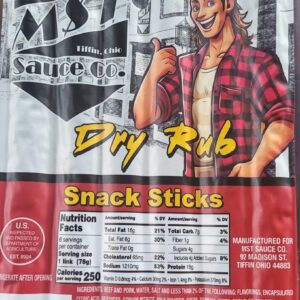 MST Dry Rub Snack Sticks – Bold, Smoky, and Protein-Packed