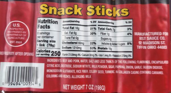MST Dry Rub Snack Sticks – Bold, Smoky, and Protein-Packed