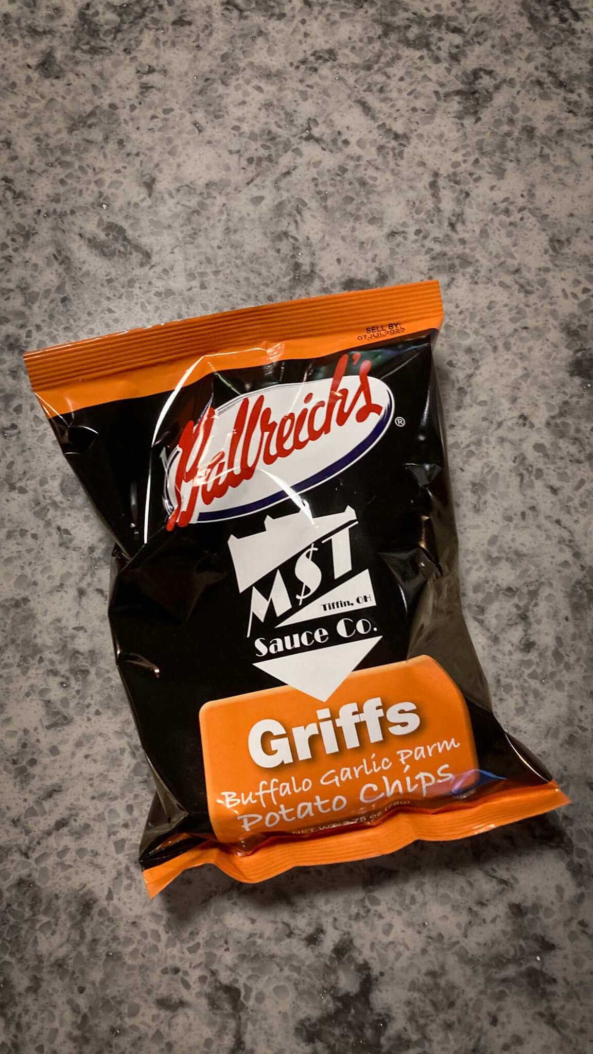 Ballreich's MST Sauce Co. Griff's Potato Chips