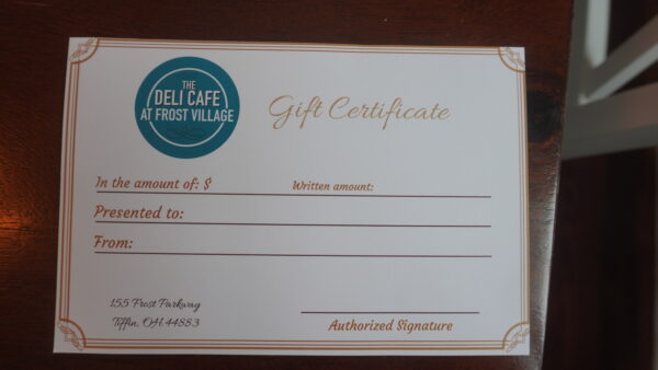 Deli Cafe at Frost Village